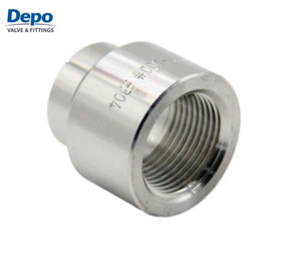 Acoplamento de eixo de flange de aço inoxidável, adaptador de acoplador de tubo fêmea, acoplador rosqueado